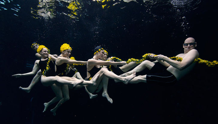 The underwater stage – Här blir stunts till filmverklighet