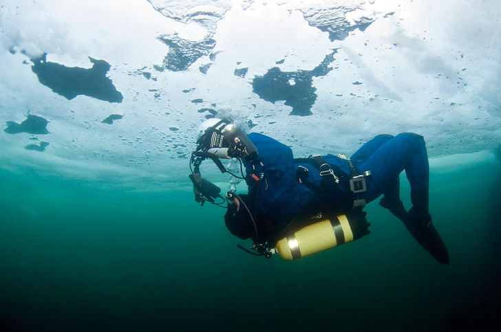 Isdyk i havet - en polarkick på hemmaplan