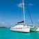 Allicat vid Tobago Cays. Båten var Stuart Philpotts hem för en vecka.
I Jack Sparrows kölvatten – segling i Grenadierna