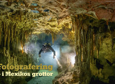 Fotografering – i Mexikos grottor