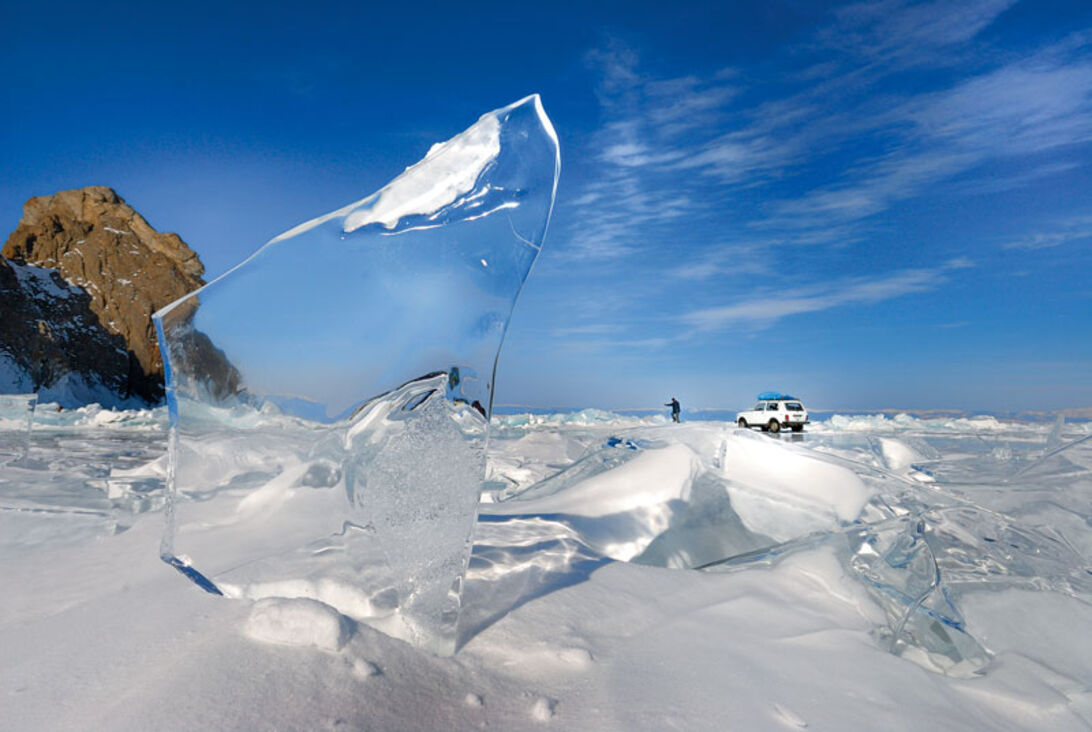 Isdykning i Bajkalsjön – Vodka, sauna och kalla bad