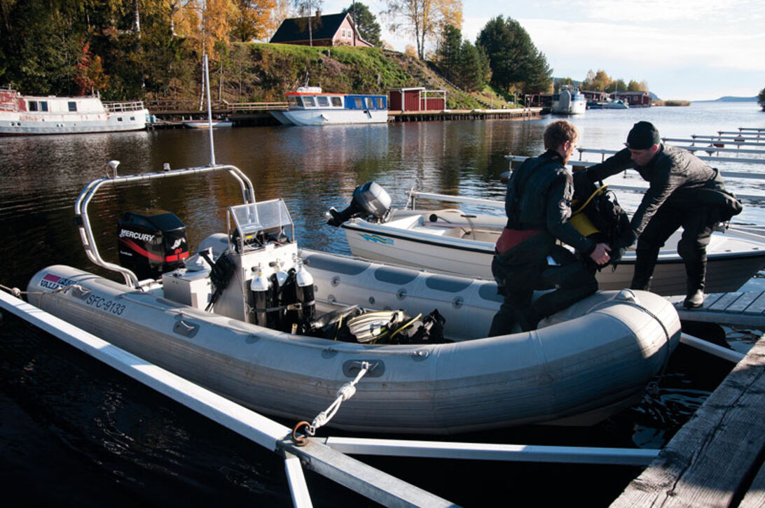 Båtdykning - Förbered en mindre båt för säkra och trevliga utfärder