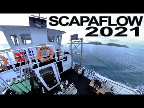 En veckas dykning på vrak från första världskriget i Scapa Flow (Orkney, Scotland) ombord på MV Huskyan Video: Chris Jewell