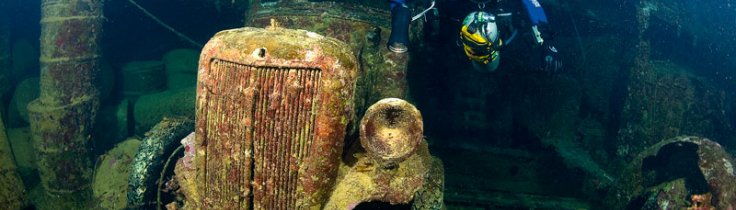 Truk Lagoon − lagunens djupa vrak